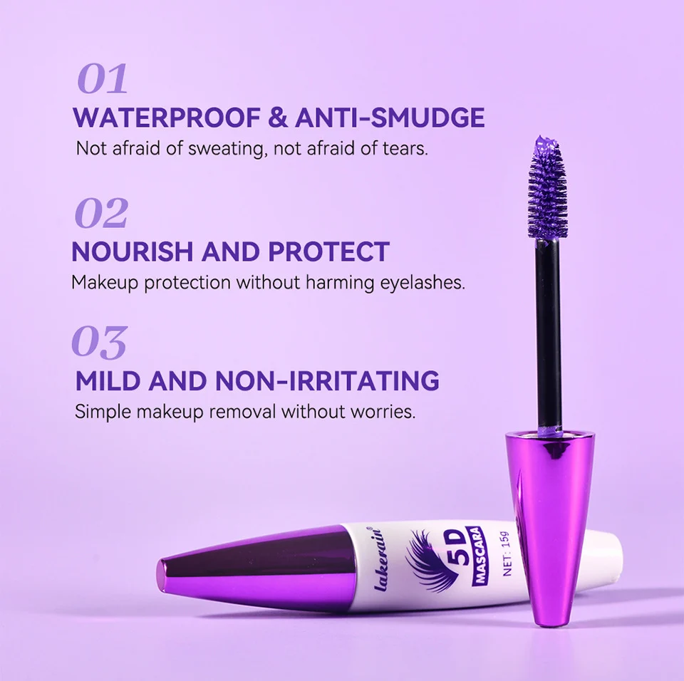 5D Mascara - Waterproof, Volumizing & Lengthening Formula 2 5d mascara spu894420929807 desc 2
