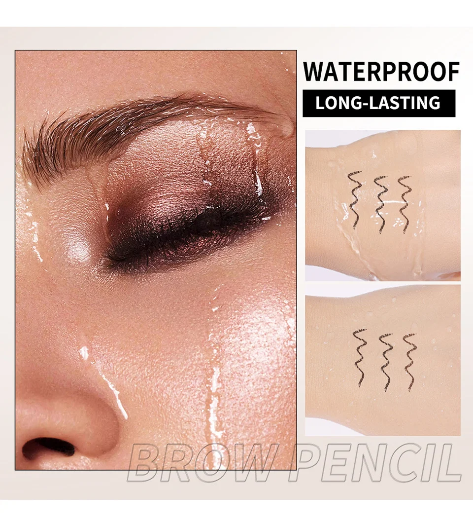 2-in-1 Waterproof Eyebrow Pencil with 1.5mm Precision Tip 8 eyebrow pencil spu899077562715 desc 8