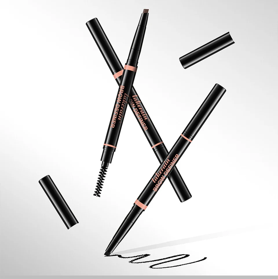 Triangular Tip Eyebrow Pencil - Waterproof & Long-Lasting Makeup 14 triangular tip eyebrow pencil spu899528837096 desc 14