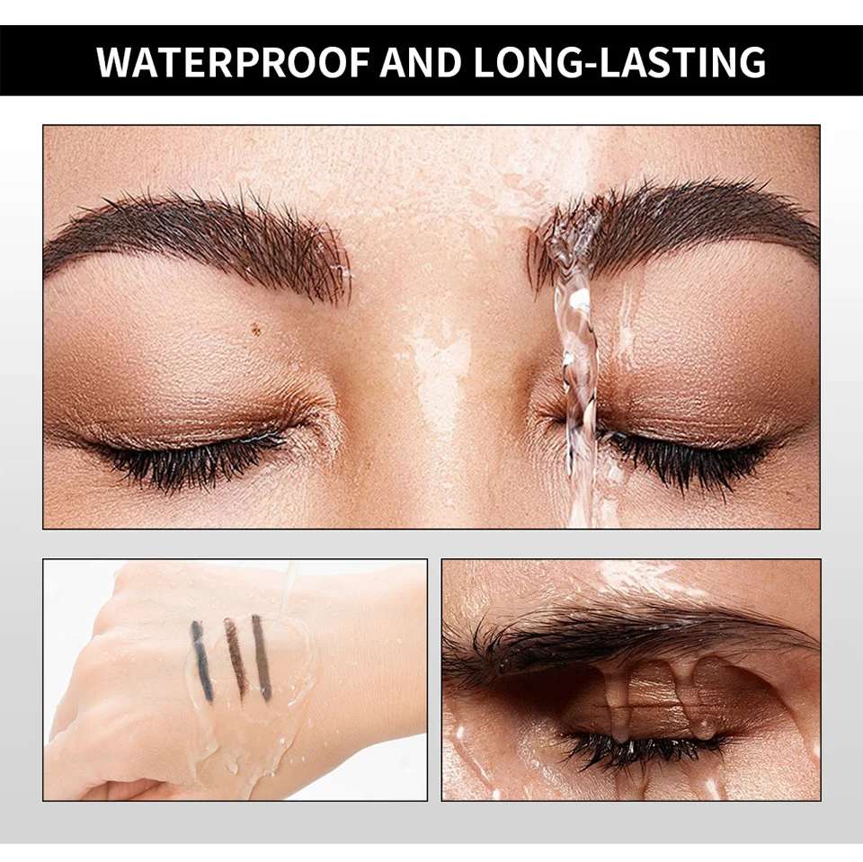 Triangular Tip Eyebrow Pencil - Waterproof & Long-Lasting Makeup 7 triangular tip eyebrow pencil spu899528837096 desc 7